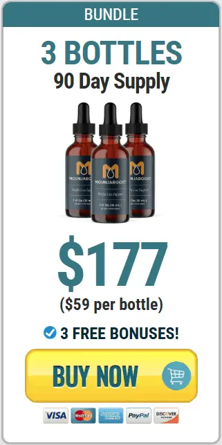 MounjaBoost 3 bottle price